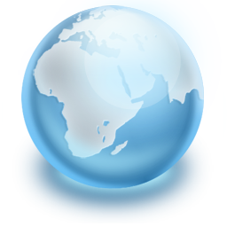Blue Earth Icon 256x256 png